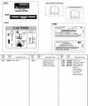 LabelEmission Labels OperatingRepair Manual Diagram and Parts List for 437447-0205-E2  Briggs and Stratton Engine